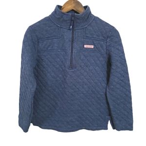 Vineyard Vines Relaxed Heathered Quilted Shep Shirt Women's Size Small